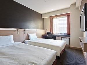 【スタンダードツイン】 スタンダードなツインルーム。ビジネスや観光に幅広くお使いください。