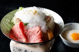 能登牛の氷すき焼き（アワードプラン）