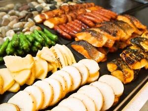 朝食炙り焼き