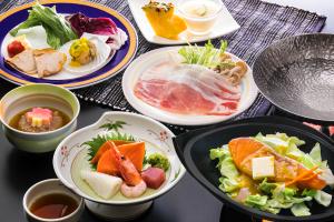 レストランでの和食セットメニューです♪