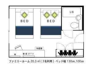 禁喫◆◇ファミリールーム◇◆３名利用