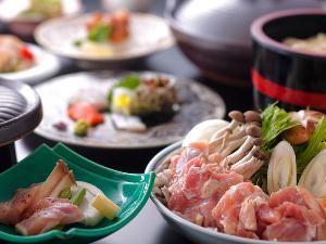 コク深く心地よい歯ごたえが魅力の【讃岐コーチンづくし会席(イメージ)】