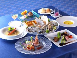 【特選創作ディナー】新鮮な海産物を中心としたシェフ自慢の創作料理（一例）