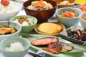 朝食バイキング