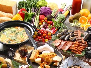☆朝食ビュッフェ☆和洋40品以上のビュッフェ