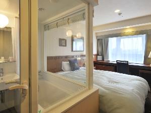 サウスウィングのシースルーバスタイプはガラス張りで開放感あふれるお部屋♪