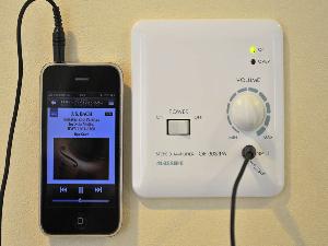 サウスウィングでは全てのお部屋でバスルームにて音楽鑑賞が楽しめます♪