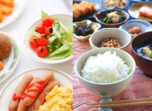 バイキング朝食