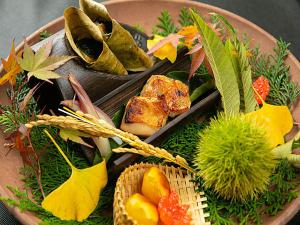 2018年秋料理一例（焼物）