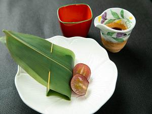 2018年秋料理一例（甘味）