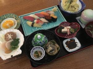 夕食・松