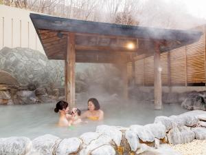 広いお風呂で疲れを癒して★