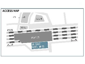 【アクセス】周辺地図・JR各線赤羽駅より徒歩1分。