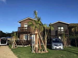 お庭も南国ムード満点です。もちろんＢＢＱもＯＫです。