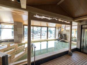 【大浴場】「温泉はやっぱり和風が癒される！」お客様のお声から和テイストに。