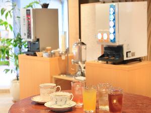 ウェルカムドリンクコーナー