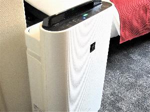 加湿空気清浄機を全室設置