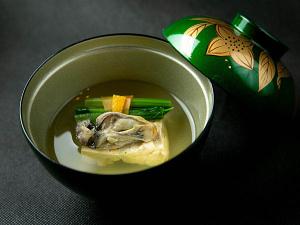 2018年冬料理一例（椀盛り）