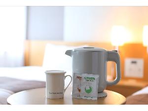 電気ケトル、お茶セット（全室完備）