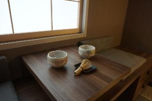 お部屋でお抹茶を♪