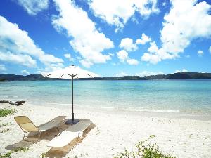 目の前の綺麗な海