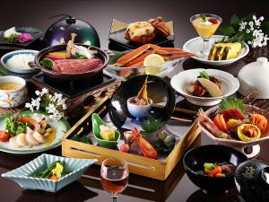 【部屋食】特選大雪御膳（仕入れ状況によってメニューは異なる場合がございます）