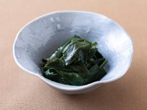 ＜朝食バイキング＞【料理長お手製】水前寺菜のお浸し
