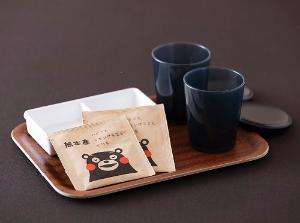 ＜客室備品＞お茶セット　くまもんが可愛いパッケージ
