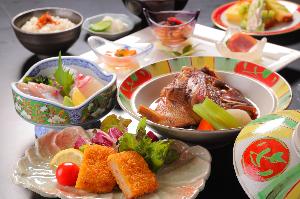 夕食例