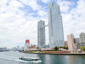 ≪銀座クレストン≫ホテルから徒歩約1分の水上バス発着所からリバークルーズも楽しめます。