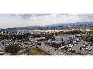 客室からの風景です。