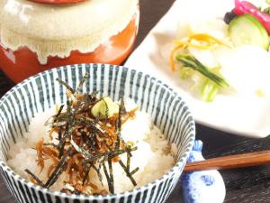朝食お茶漬けイメージです。