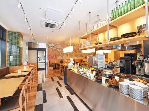 朝食会場