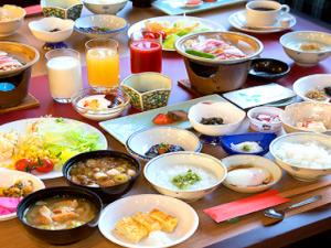 【ご朝食】お身体にやさしいメニューを取り揃えております。