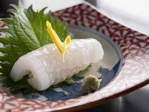 *【ご朝食・いか刺】当館のご朝食で評判の1品いか刺し。