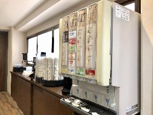 ※ドリンクバー：朝食内容に含まれているセルフサービスのドリンクバー♪他にコーヒーコーナーも有り。