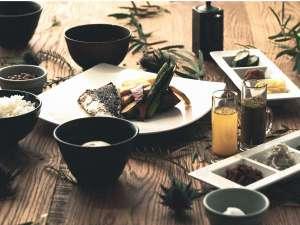 ヘルシー朝食の一例