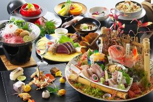 145周年＆リニューアルＯＰＥＮ記念！【料理長厳選！土佐の銘魚５種盛り皿鉢付】第3弾★～祝の華会席～
