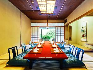 離れ「松月亭」会食や記念日のお食事など大小のご宴会にご利用いただけます。※予約制での営業となります。