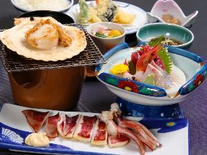 いさり火御膳の一例