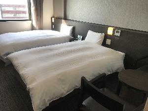 【禁煙】ツインルーム〜2ベッド(120×195cm)〜バスタブ無、シャワーのみ