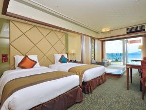 [特別フロア・エグゼスフロア]オーシャンビューの心地よいお部屋で優雅なリゾートステイ♪