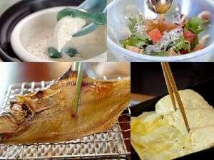 地産の加賀野菜を中心とした朝食には調理長のこだわりがたっぷり☆（朝食イメージ）