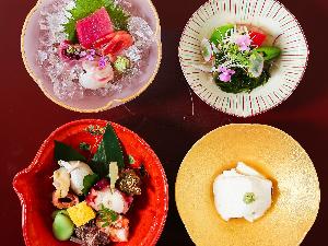 季節を感じるお料理をお楽しみくださいませ