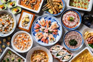 夕食ビュッフェ1