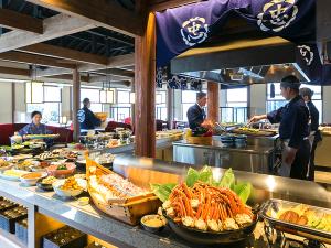【ご朝食イメージ】約60種類のお料理を、ビュッフェ形式で。優しい味のおばんざいや郷土料理が揃います。