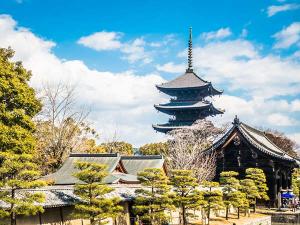 東寺の五重塔は高さ日本一