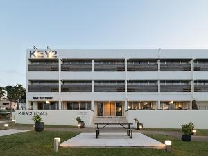 【外観】KEY-2正面-夕暮れ◆