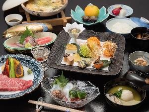 *【伊予牛ステーキ会席】ご当地の味覚伊予牛ステーキをボリュームたっぷり100gご提供いたします。