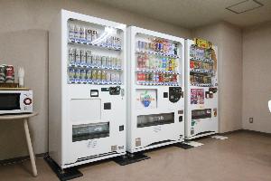 ２F自動販売機コーナー